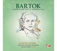 Bela Bart?k CONCERTO FOR VIOLIN and ORCHESTRA NO. 2 (CD)