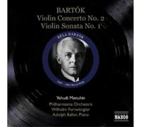 Bela Bartok Bartok: Violin Concerto No. 2/Violin Sonata No. 1: 1947-1953 Re (CD)