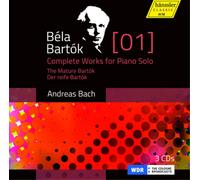 Bela Bartok Bela Bartok: Complete Works for Piano Solo - Volume 1 (CD) Album