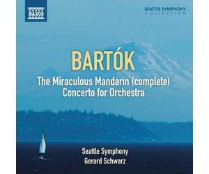 BELA BARTÓK Miraculous Mandarin Comp Concerto for Orch (CD)