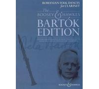 Bela Bartok Romanian Folk Dances for Clarinet (Tascabile)
