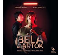 BÉLA BARTÓK SONATAS & RHAPSODIES FOR VIOLIN AND PIANO (CD)