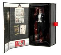 Jada Figura snodata Bela Lugosi Dracula, 15 cm, Packaging Premium Collezionista, Mani e Testa Intercambiabili, 20 Punti Articolati, Monsters Universale, A Partire dai 13 Anni (253251020)