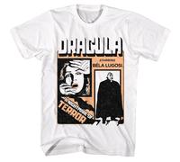 Bela Lugosi - Dracula - American Classici - Bianco Adulto Manica Corta Maglietta