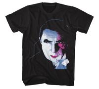 Bela Lugosi - Dracula Portrait - American Classici - Solido Nero Adulto Corto