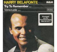 BELAFONTE, Harry - Try to remember / Venezuela / PB 9486