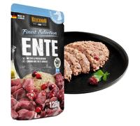 Belcando Finest Selection Grain Free Dog Adult All Breeds 125 gr Anatra con riso e mirtilli rossi - confezione da 12 pezzi - Cibo umido per cani - 1° ORDINE? scegli lo sconto BZR5 / BZR20 + 200 punti 
