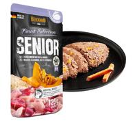 Belcando Finest Selection Grain Free Dog Senior All Breeds 125 gr Pollo con zucca - confezione da 12 pezzi - Cibo umido per cani - 1° ORDINE? scegli lo sconto BZR5 / BZR20 + 200 punti fedeltà