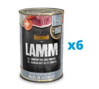 BELCANDO Super Premium Agnello, riso e pomodoro 6 x 400g cibo umido per cani