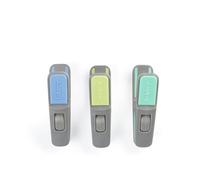 Beldray 24 mollette Ultimate Grip - Presa sicura in gomma, mollette per stendibiancheria, clip antivento per vestiti, in plastica riciclata, impugnatura antiscivolo per vestiti, design anti-torsione,