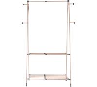 Beldray 92cm Espandibile Doppio Stendibiancheria Binario Grigio & Oro Rosa