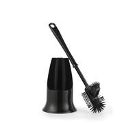 Beldray Antibac - Scopino per WC in silicone, con supporto, pulitore per bordi integrato, trattato con piritione di zinco, per ridurre l'accumulo di batteri, setole antigraffio, impugnatura ergonomica