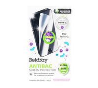 Beldray EE5970CDUSTKEU7-Protezione Schermo Plastica Antibatterica | Compatibile con iPhone 6/7/8 | Riduce la Crescita batterica, Chiaro, 18.5 x 9 x 1.5 cm