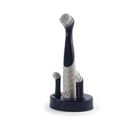 Beldray LA030100FEU7 Spazzola Turbo Profonda per Pulizia - Pulitore Elettrico per Bagno con 4 Spazzole Oscillanti, Impugnatura Antiscivolo, Supporto per Spazzola Incluso per una Pulizia Precisa