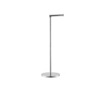 Beldray LA0532708SSFEU7 - Portarotolo di carta igienica autoportante per la conservazione, testa girevole pieghevole, in acciaio inox con base pesante, può contenere fino a 4 rotoli, per bagno, bagno