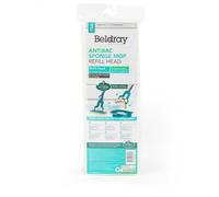 Beldray LA080813UFEU7 Testina di ricambio in spugna antibatterica, Per mop LA026477, Trattamento con protezione antibatterica, testa di mocio non abrasiva, Alta assorbenza, bagnata o asciutta