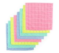 Beldray Panni in Microfibra - Confezione da 8 Panni Multiuso per la Spolveratura, Lavabili e Riutilizzabili, Non Abrasivi, Pulizia senza Prodotti Chimici, Super Assorbenti, 30 x 30 cm, Colori Vivaci