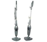 Beldray Pulitore a Vapore Clean & Refresh - Scopa a vapore, pulizia senza chimici, testa sagomata per angoli, riscaldamento rapido, serbatoio d'acqua 350 ml, tappeti, laminato, 1300W, BEL01986VDE