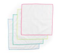 Beldray Set 4 panni Antibatterici & Antimuffa - Lavabili e riutilizzabili, texture efficace contro lo sporco ostinato, per cucina e bagno, super assorbenti, in poliestere, 30 x 30 cm