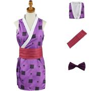 BELEB Anime Suma Hinatsuru Makio Donne Kimono Cosplay Accappatoio Vestito Halloween Costume Festa Cameriera Uniforme (Suma Hinatsuru Makio,XS)