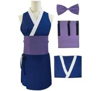 BELEB Anime Tengen Moglie Cosplay Costume Suma Makio Hinatsuru Halloween Partito Kimono Abito (Tengen Wife,XXL)