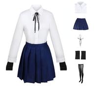 BELEB Anime Yamada Ryo Cosplay JK Gonna Corta Halloween Costume Gioco di Ruolo Partito Uniforme (Yamada Ryo,M)