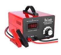 Beleeb Caricatore per batteria C15 multitensione 6 V 8 V 12 V 24 V Lifepo4 batterie al litio al piombo acido 15 A caricabatteria per auto e desulfattore per carrello da golf