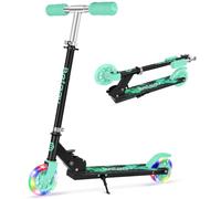 BELEEV V1 Monopattino per Bambino 2 Ruote con Supporto, 3 Altura Ajustable | Ponte Antiscivolo, Monopattino Scooter per Bambina con Il LED Illumina le Ruote per Ragazze e Ragazzo, Carico Massimo 50Kg