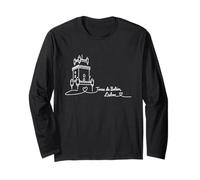 Belém Tower, Lisbona, Portogallo Signature Heart Art - Souvenir Maglia a Manica