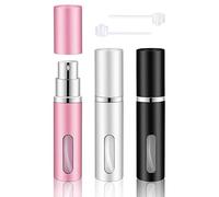 BELEVO Porta Profumo da Viaggio Ricaricabile 5ml, Porta Profumi 3 Pezzi Atomizzatore Profumo Boccetta Profumo Ricaricabile Campioncini Profumi Porta Profumo da Borsetta per Viaggio