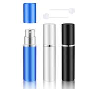 BELEVO Porta Profumo da Viaggio Ricaricabile 5ml, Porta Profumi 3 Pezzi Atomizzatore Profumo Boccetta Profumo Ricaricabile Campioncini Profumi Porta Profumo da Borsetta per Viaggio