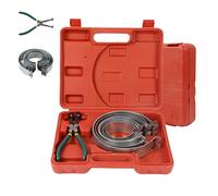 BELEY Auto Motore Pistone Anello Compressore Strumento con 1pc Pinza e 14pcs Fasce Elastiche (62-145mm), per la Rimozione Sostituzione Auto Camion Motore Fasce Elastiche