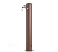 Belfer 42AR Fontana da Giardino a Colonna in Alluminio e Rubinetto in Ottone