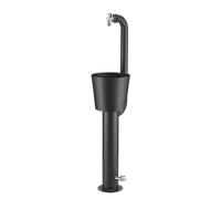 Fontana da Giardino con Doppio Rubinetto e Secchio Belfer 42/ARRC Cactus Antracite