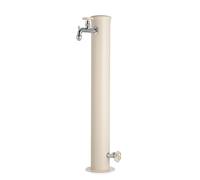 Belfer 42ARRF Fontana da Giardino con Doppio Rubinetto Ottone e Ghiera in Tinta