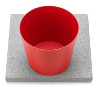 Belfer 42BSE3 Base in Cemento per Fontane con Ghiera Grande Vaschetta Alluminio