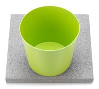Belfer 42BSE3 Base in Cemento per Fontane con Ghiera Grande Vaschetta Alluminio