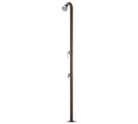 Belfer 42D4 Doccia con 2 Rubinetti e Miscelatore Caldo Freddo in Ottone Cromato