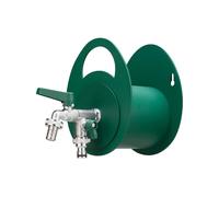 belfer Portatubo da Muro in Metallo con Rubinetto a Doppia Uscita 42/MU (VERDE)