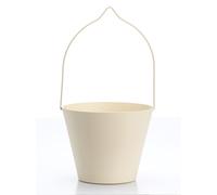 Secchiello per Rubinetti Porta-Secchio 25x23x18 cm in Alluminio Belfer 42/SC Avorio