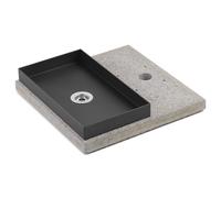 Belfer BSE6 Base in Graniglia di Cemento con Contenitore in Metallo Veniciato