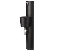 belfer Fontana a Parete da Giardino con Rubinetto e Secchio 42/PRT Antracite