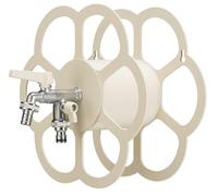 belfer Portatubo da Muro in Metallo con Rubinetto a Doppia Uscita 42/FR (AVORIO)