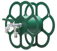 belfer Portatubo da Muro in Metallo con Rubinetto a Doppia Uscita 42/FR (VERDE)