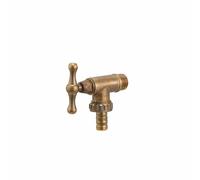 Belfer RUB010 Rubinetto Laterale in Ottone Semplice o Cromato per Fontane