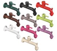 Belfer RUB023 Rubinetto in Ottone Colorato per Fontana con Uscita Rompigetto