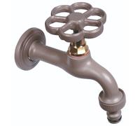 Belfer RUB024 Rubinetto in Ottone Colorato con Uscita Attacco per Gomma Rapido