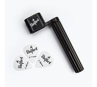 BELFORT Avvolgicorde Premium per Chitarra + 3 Plettri - Cambio Rapido, Nero