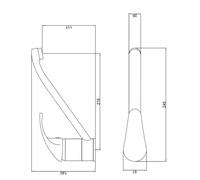 Belfort mixer cromato lavabo