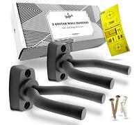 BELFORT® Porta chitarra da muro [2 pezzi] + supporto chitarra muro di prima classe